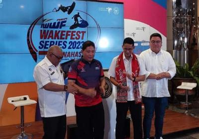 Rio Dondokambey Bikin Sandiaga Uno Takjub, Wakefest Series Minahasa 2023 Siap Mendunia 