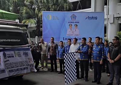 Pemprov Sulut Salurkan 2.773 Ton Beras Gratis Untuk 138 Ribu Warga Rentan di 15 Kabupaten Kota