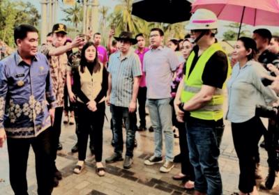 Tinjau Hunian Relokasi Warga Korban Erupsi Gunung Ruang, Gubernur YSK: Pemulihan Tidak Hanya Fisik, Tapi Juga Batin