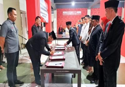 Perumda Pasar Manado Lantik dan Ambil Sumpah Pejabat Struktural