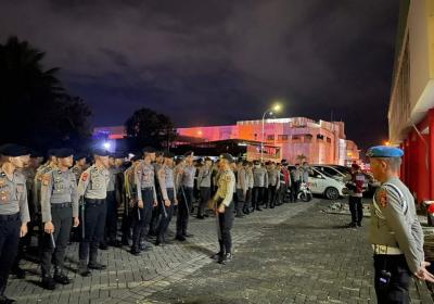1500 Aparat Kepolisian Jaga Konser K-Pop Secret Number di Manado