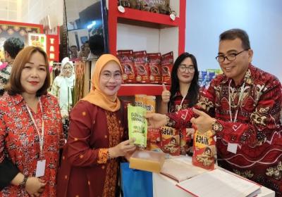Bawah Produk Unggulan, Pemkot Manado Promosikan Cakalang Fufu, Roa, Pisang Goroho di Pameran Indonesia City Expo