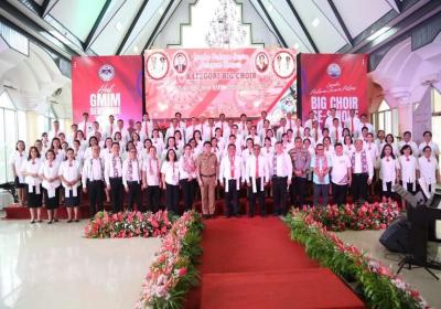 Dihadiri Walikota, Lomba Paduan Suara Big Choir di GMIM Sion Malalayang Sukses Digelar