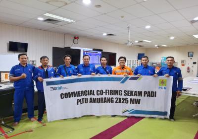PLN UPDK Minahasa Capai Target  Co-firing Biomass  Sekam Padi PLTU Amurang 