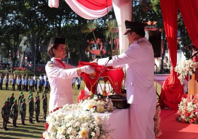 Momentum HUT RI ke-80, Wali Kota Andrei Ajak Masyarakat Dukung Program Pemerintah 